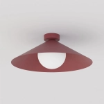 Lampa sufitowa MONO 1M PLAFON BURGUNDY OPAL 1720/1M EMIBIG - zdjęcie dodatkowe 1