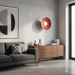 Kinkiet MONO K1L BURGUNDY OPAL 1720/K1L EMIBIG - zdjęcie dodatkowe 5