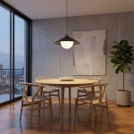 Lampa wisząca MONO 1S BL OPAL 1722/1S EMIBIG - zdjęcie dodatkowe 4