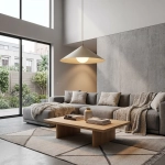 Lampa wisząca MONO 1L MOKKA OPAL 1724/1L EMIBIG - zdjęcie dodatkowe 3