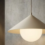 Lampa wisząca MONO 1S MOKKA OPAL 1724/1S EMIBIG - zdjęcie dodatkowe 2