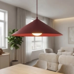 Lampa wisząca MONO 1L BURGUNDY OPAL 1725/1L EMIBIG - zdjęcie dodatkowe 2