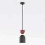 Lampa wisząca GAUDI 1 BLACK BURGUNDY 1737/1B EMIBIG - zdjęcie produktu