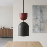 Lampa wisząca GAUDI 1 BLACK BURGUNDY 1737/1B EMIBIG - zdjęcie dodatkowe 2