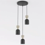 Lampa wisząca GAUDI 3PREM BLACK MOKKA 1738/3PREM EMIBIG - zdjęcie produktu