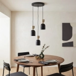 Lampa wisząca GAUDI 3PREM BLACK MOKKA 1738/3PREM EMIBIG - zdjęcie dodatkowe 3