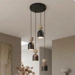 Lampa wisząca GAUDI 4PREM BLACK MOKKA 1738/4PREM EMIBIG - zdjęcie dodatkowe 4