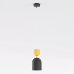 Lampa wisząca GAUDI 1 BLACK ORANGE 1739/1 EMIBIG - zdjęcie produktu