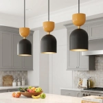Lampa wisząca GAUDI 3 BLACK ORANGE 1739/3 EMIBIG - zdjęcie dodatkowe 3