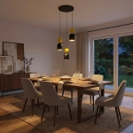 Lampa wisząca GAUDI 3PREM BLACK ORANGE 1739/3PREM EMIBIG - zdjęcie dodatkowe 4