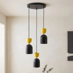 Lampa wisząca GAUDI 3PREM BLACK ORANGE 1739/3PREM EMIBIG - zdjęcie dodatkowe 5