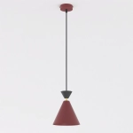 Lampa wisząca KLEVER 1 BURGUNDY BLACK 1740/1 EMIBIG - zdjęcie produktu