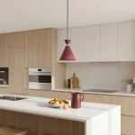 Lampa wisząca KLEVER 1 BURGUNDY BLACK 1740/1 EMIBIG - zdjęcie dodatkowe 4
