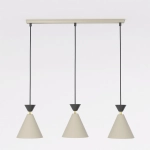 Lampa wisząca KLEVER 3 MOKKA BLACK 1741/3 EMIBIG - zdjęcie dodatkowe 1