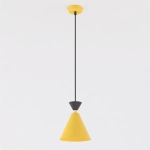 Lampa wisząca KLEVER 1 ORANGE BLACK 1742/1 EMIBIG - zdjęcie produktu