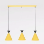 Lampa wisząca KLEVER 3 ORANGE BLACK 1742/3 EMIBIG - zdjęcie dodatkowe 1