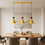 Lampa wisząca KLEVER 3 ORANGE BLACK 1742/3 EMIBIG - zdjęcie dodatkowe 2