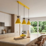 Lampa wisząca KLEVER 3 ORANGE BLACK 1742/3 EMIBIG - zdjęcie dodatkowe 4