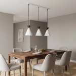 Lampa wisząca KLEVER 3 WHITE BLACK 1743/3 EMIBIG - zdjęcie dodatkowe 2