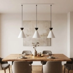 Lampa wisząca KLEVER 3 WHITE BLACK 1743/3 EMIBIG - zdjęcie dodatkowe 3