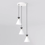 Lampa wisząca KLEVER 3PREM WHITE BLACK 1743/3PREM EMIBIG - zdjęcie dodatkowe 1