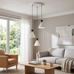 Lampa wisząca KLEVER 3PREM WHITE BLACK 1743/3PREM EMIBIG - zdjęcie dodatkowe 3