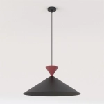 Lampa wisząca RALF 1L BL BURGUNDY 1744/1L EMIBIG - zdjęcie produktu