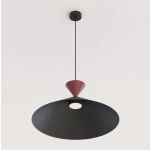 Lampa wisząca RALF 1L BL BURGUNDY 1744/1L EMIBIG - zdjęcie dodatkowe 1