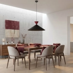 Lampa wisząca RALF 1L BL BURGUNDY 1744/1L EMIBIG - zdjęcie dodatkowe 2