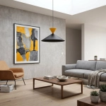 Lampa wisząca RALF 1M BL ORANGE 1746/1M EMIBIG - zdjęcie dodatkowe 2