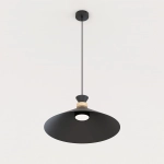 Lampa wisząca OLIVO 1M BLACK 1748/1M EMIBIG - zdjęcie dodatkowe 1