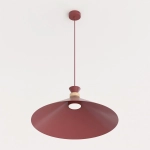 Lampa wisząca OLIVO 1L BURGUNDY 1751/1L EMIBIG - zdjęcie dodatkowe 1