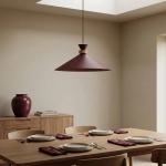 Lampa wisząca OLIVO 1L BURGUNDY 1751/1L EMIBIG - zdjęcie dodatkowe 2