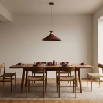 Lampa wisząca OLIVO 1M BURGUNDY 1751/1M EMIBIG - zdjęcie dodatkowe 2