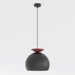 Lampa wisząca GEO 1 BLACK BURGUNDY 1752/1 EMIBIG - zdjęcie dodatkowe 1