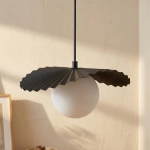 Lampa wisząca FLORA 1 BLACK OPAL 1758/1 EMIBIG - zdjęcie dodatkowe 3
