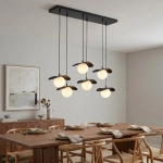 Lampa wisząca FLORA 6 BLACK OPAL 1758/6 EMIBIG - zdjęcie dodatkowe 4
