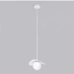 Lampa wisząca FLORA 1 WHITE OPAL 1759/1 EMIBIG - zdjęcie dodatkowe 1