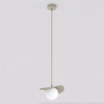 Lampa wisząca FLORA 1 MOKKA OPAL 1760/1 EMIBIG - zdjęcie produktu