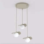 Lampa wisząca FLORA 3PREM MOKKA OPAL 1760/3 EMIBIG - zdjęcie produktu