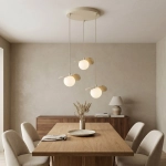 Lampa wisząca FLORA 3PREM MOKKA OPAL 1760/3 EMIBIG - zdjęcie dodatkowe 4