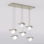 Lampa wisząca FLORA 6 MOKKA OPAL 1760/6 EMIBIG - zdjęcie produktu