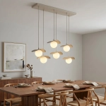 Lampa wisząca FLORA 6 MOKKA OPAL 1760/6 EMIBIG - zdjęcie dodatkowe 4