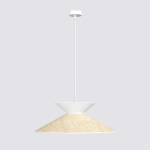 Lampa wisząca SOFTA 1 RATTAN WHITE 1769/1 EMIBIG - zdjęcie dodatkowe 1