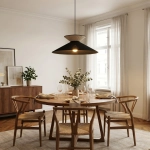 Lampa wisząca SOFTA 1 BLACK RATTAN 1770/1 EMIBIG - zdjęcie dodatkowe 3