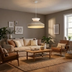 Lampa wisząca SIESTA 1 BROWN 1773/1 EMIBIG - zdjęcie dodatkowe 2
