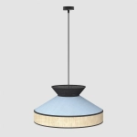 Lampa wisząca SIESTA 1 BLUE 1776/1 EMIBIG - zdjęcie dodatkowe 1