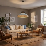 Lampa wisząca SIESTA 1 BLUE 1776/1 EMIBIG - zdjęcie dodatkowe 2