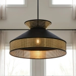 Lampa wisząca SIESTA 1 BLACK GOLD 1777/1 EMIBIG - zdjęcie dodatkowe 4