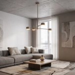 Lampa sufitowa NATSU 4 MOKKA 1780/4 EMIBIG - zdjęcie dodatkowe 4
